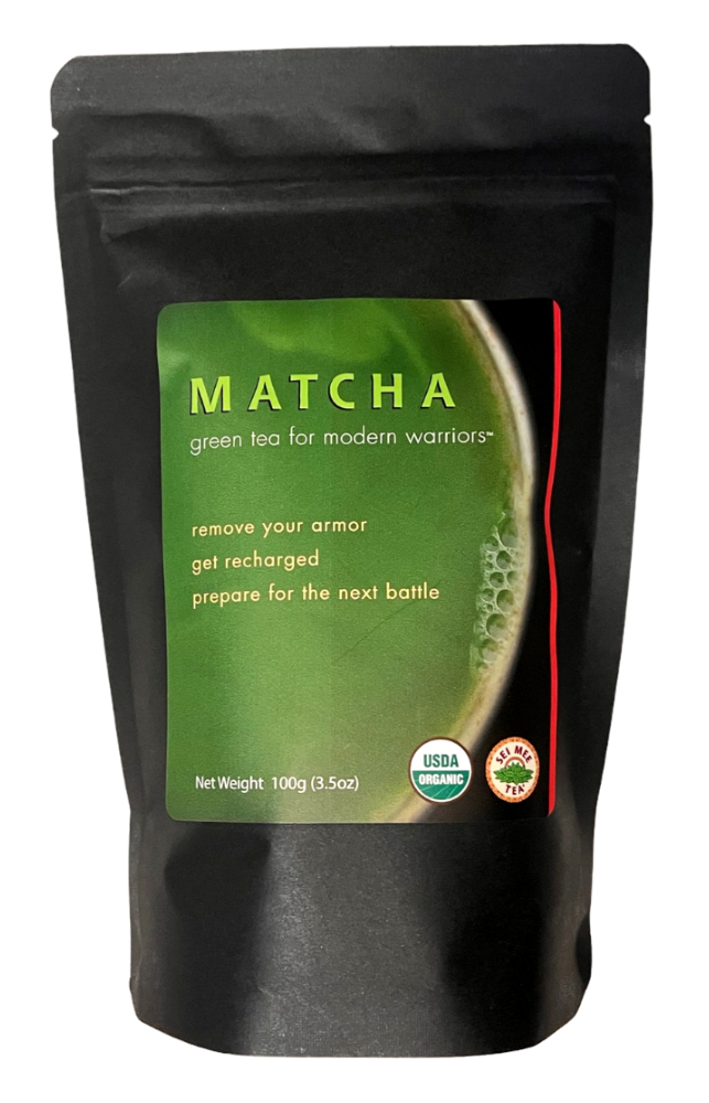 Politie glans het doel MATCHA green tea for modern warriors, Organic – 100 cup pouch | SEI MEE TEA  LLC